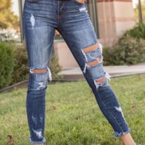 Nature Denim High Waisted Skinny Jeans